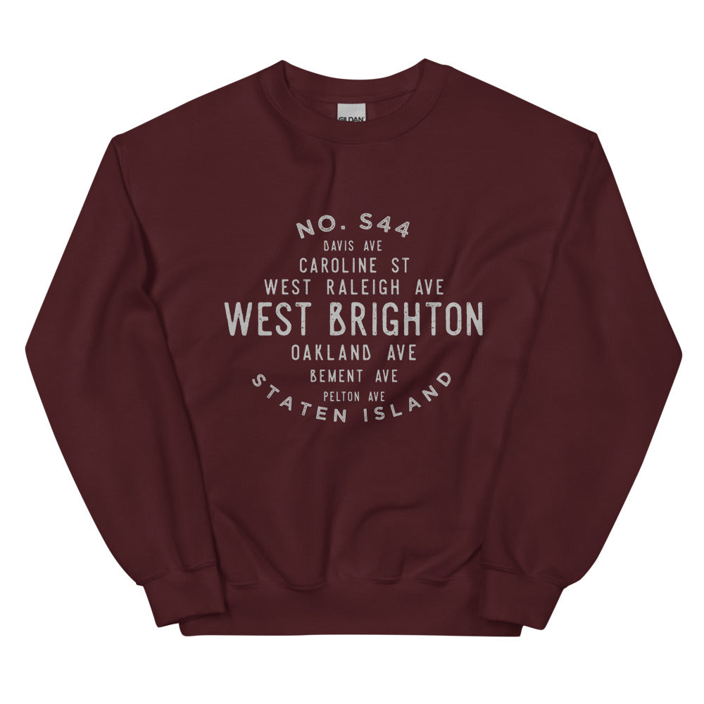 West Brighton Staten Island NYC Adult Sweatshirt