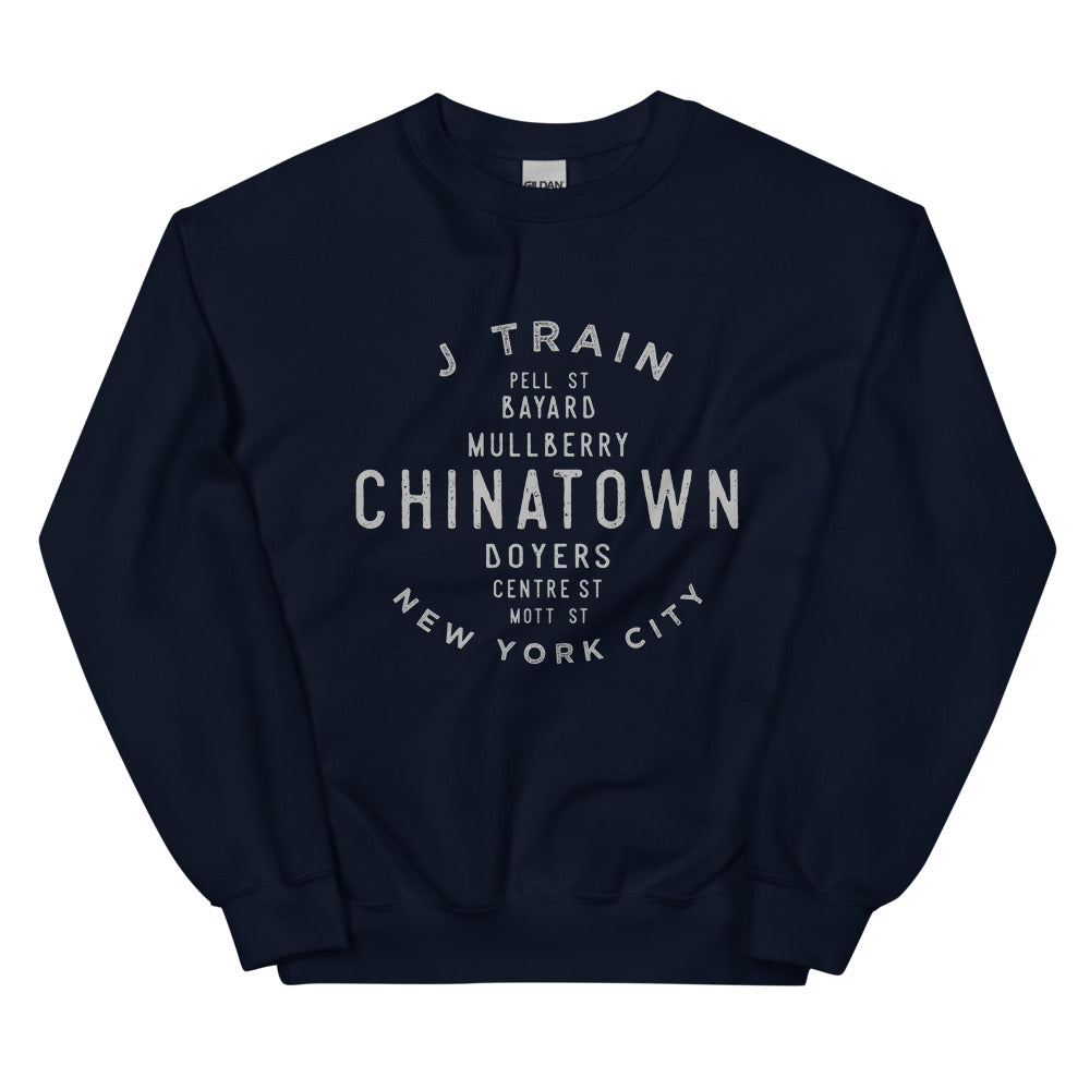 Chinatown Manhattan NYC Adult Sweatshirt