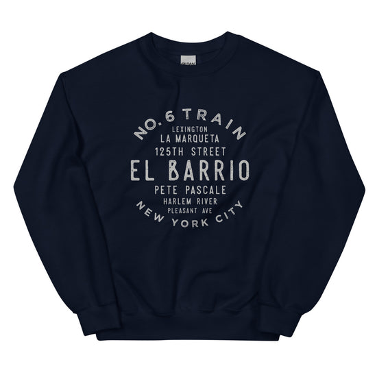El Barrio Manhattan NYC Adult Sweatshirt