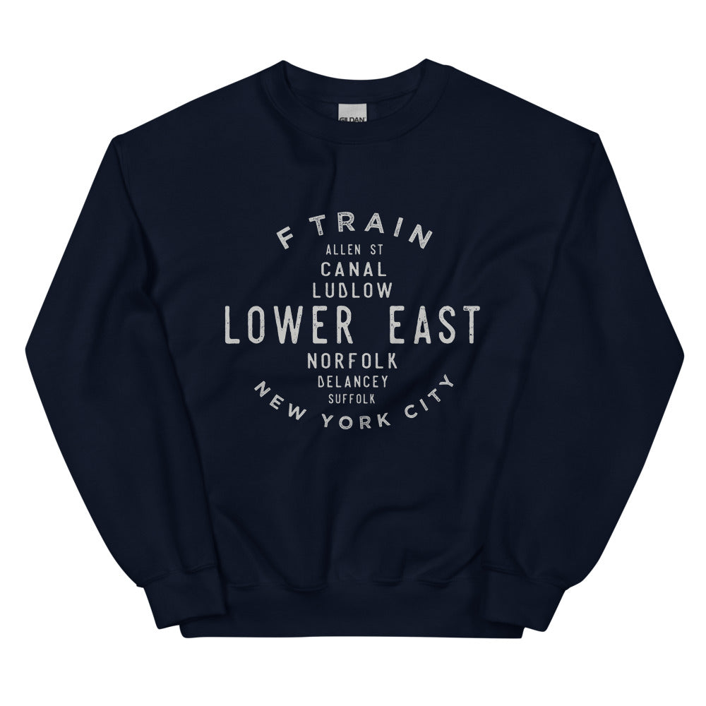 Lower East Manhattan NYC Adult Sweatshirt