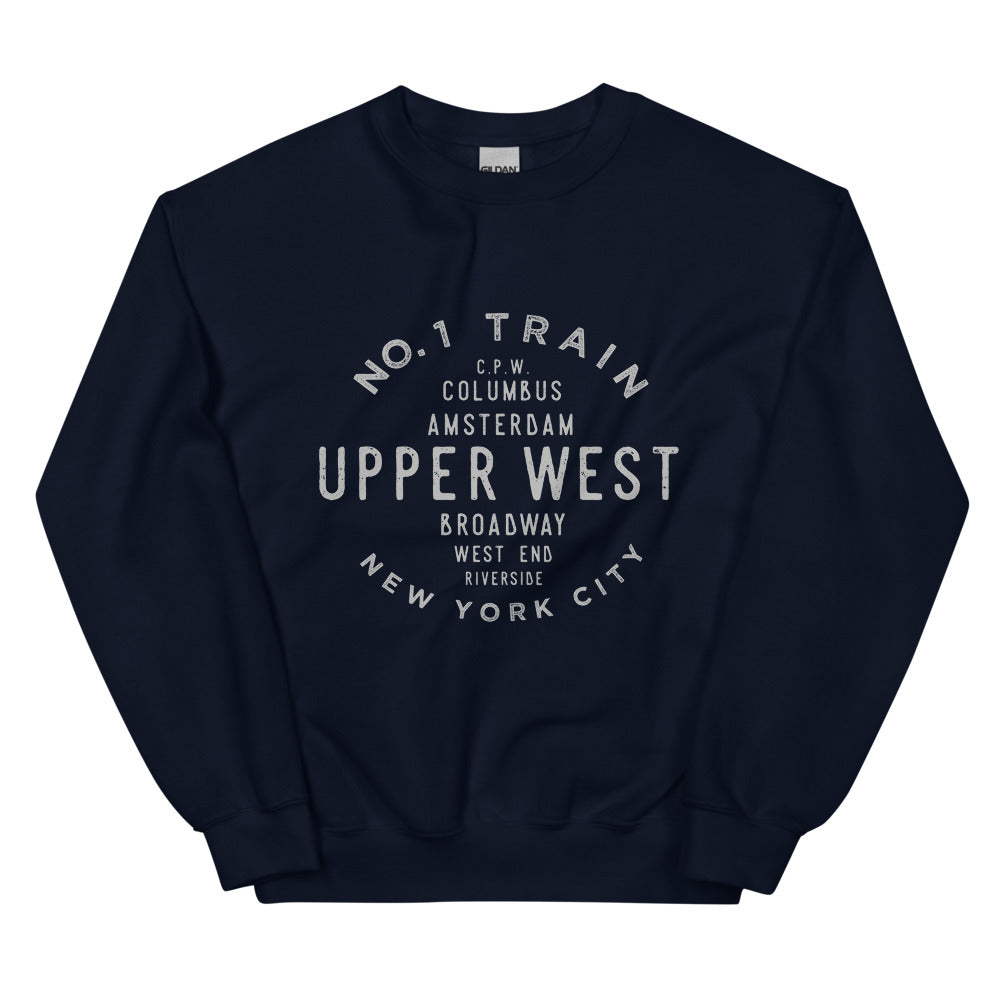 Upper West Manhattan NYC Adult Sweatshirt