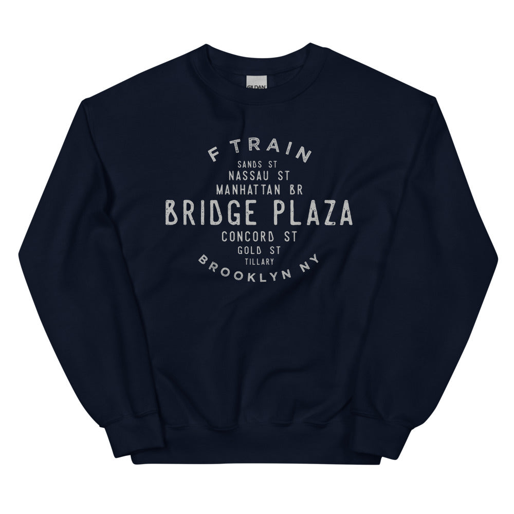 Bridge Plaza Brooklyn NYC Adult Sweatshirt