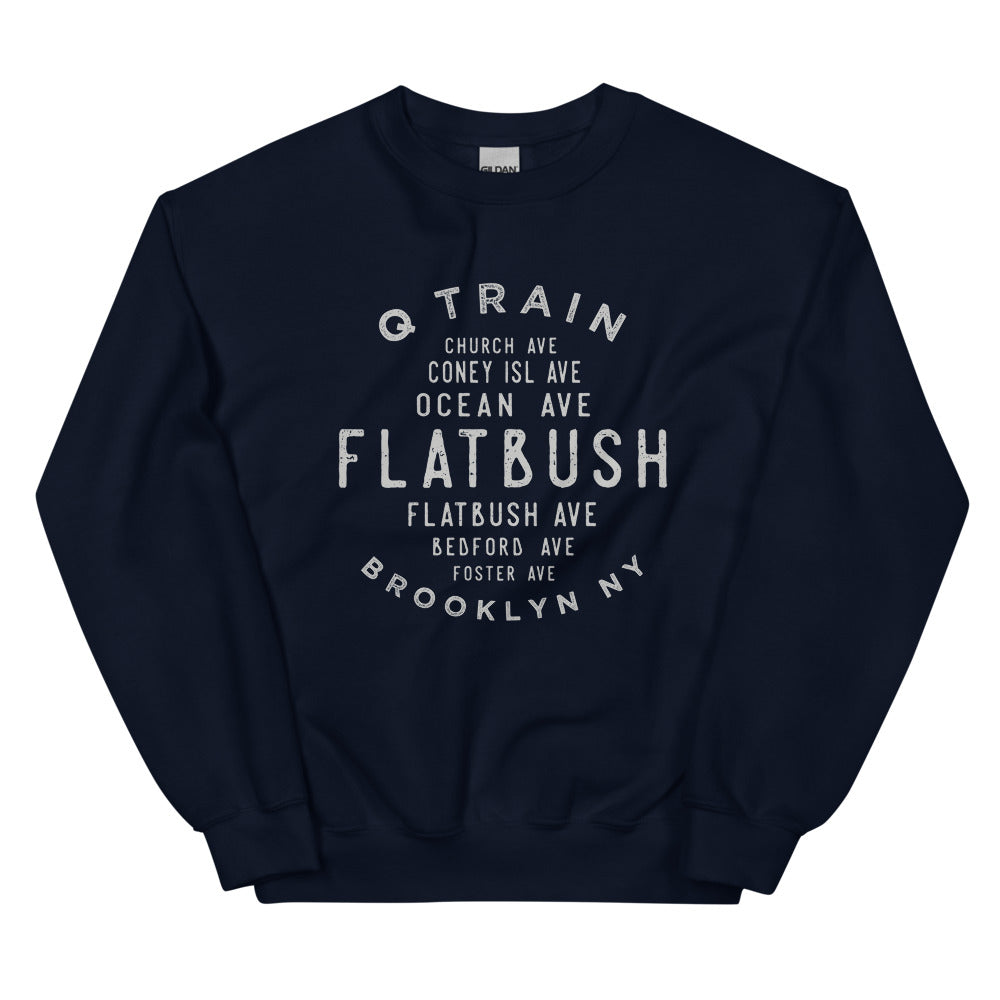 Flatbush Brooklyn NYC Adult Sweatshirt