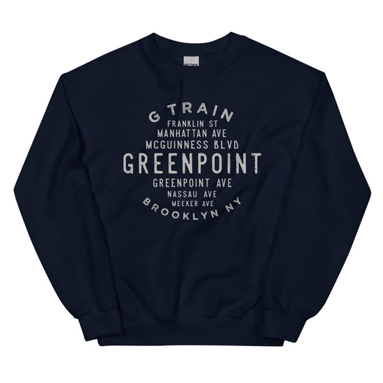 Greenpoint Brooklyn NYC Adult Sweatshirt