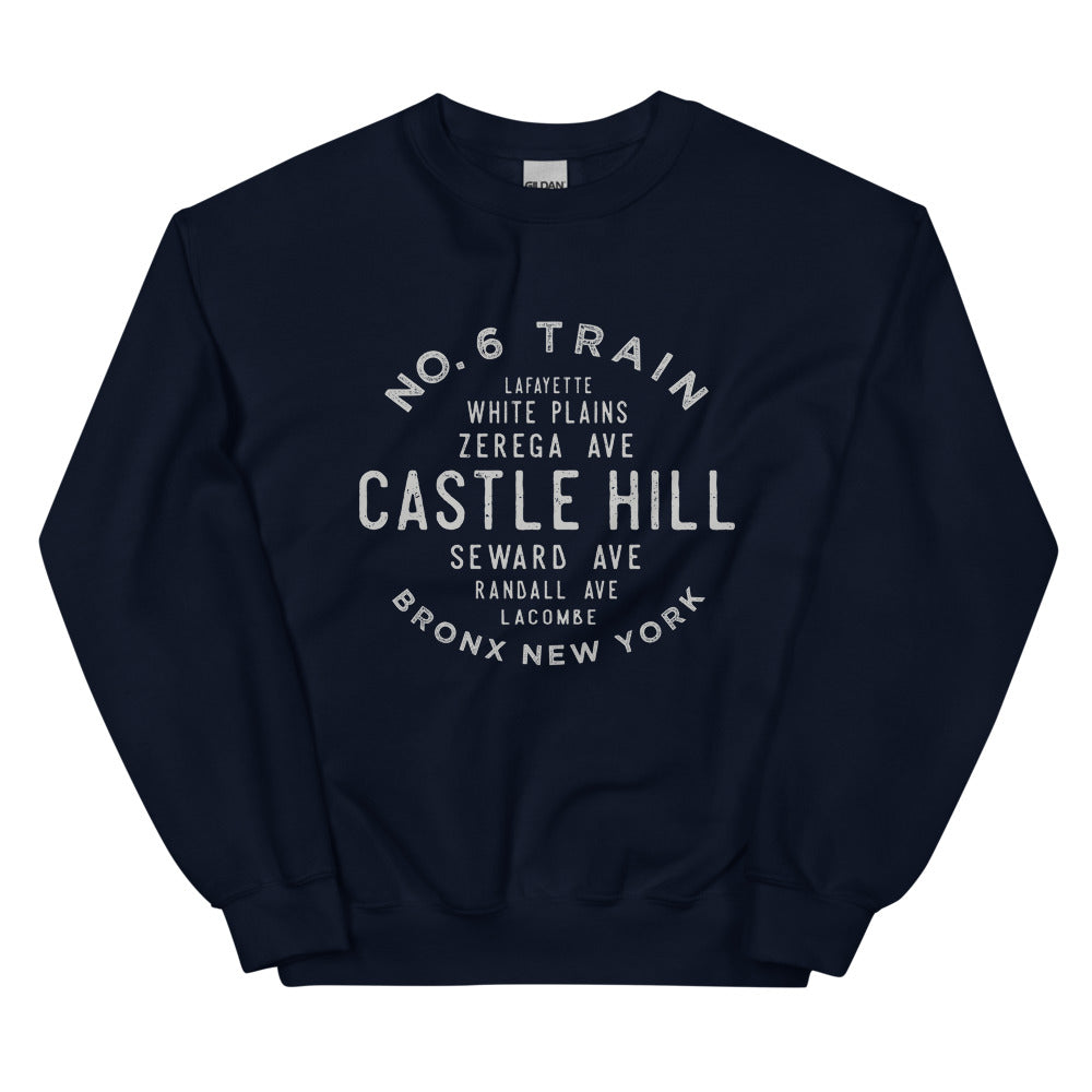 Castle Hill Bronx NYC Adult Sweatshirt