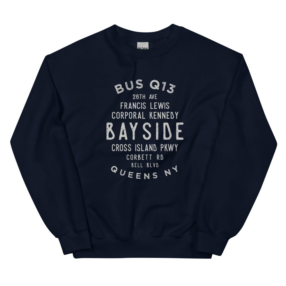 Bayside Queens NYC Adult Sweatshirt