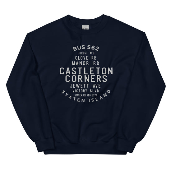 Castleton Corners Staten Island NYC Adult Sweatshirt