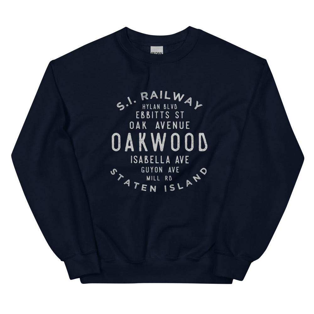 Oakwood Staten Island NYC Adult Sweatshirt
