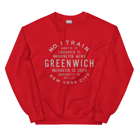 Greenwich Village Manhattan NYC Adult Sweatshirt