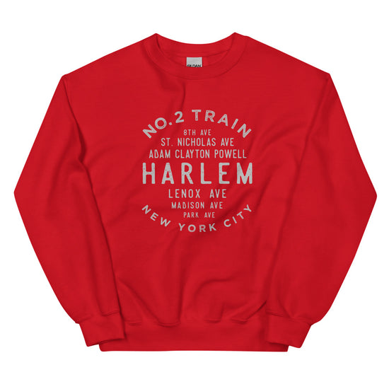 Harlem Manhattan NYC Adult Sweatshirt