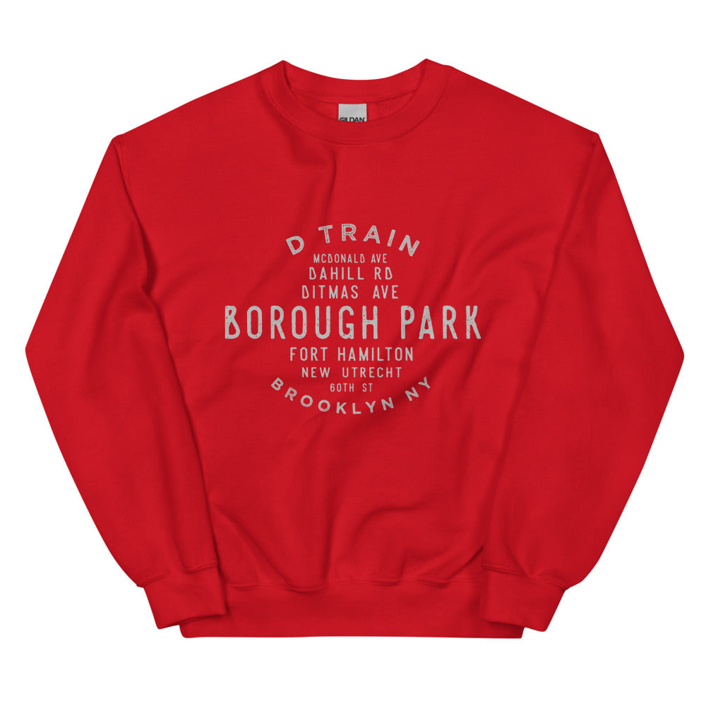 Borough Park Brooklyn NYC Adult Sweatshirt