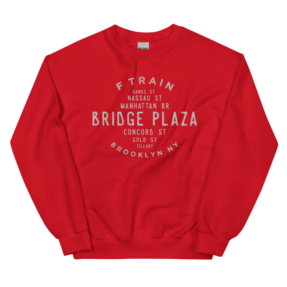 Bridge Plaza Brooklyn NYC Adult Sweatshirt