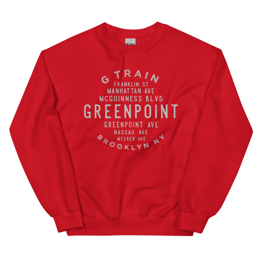 Greenpoint Brooklyn NYC Adult Sweatshirt