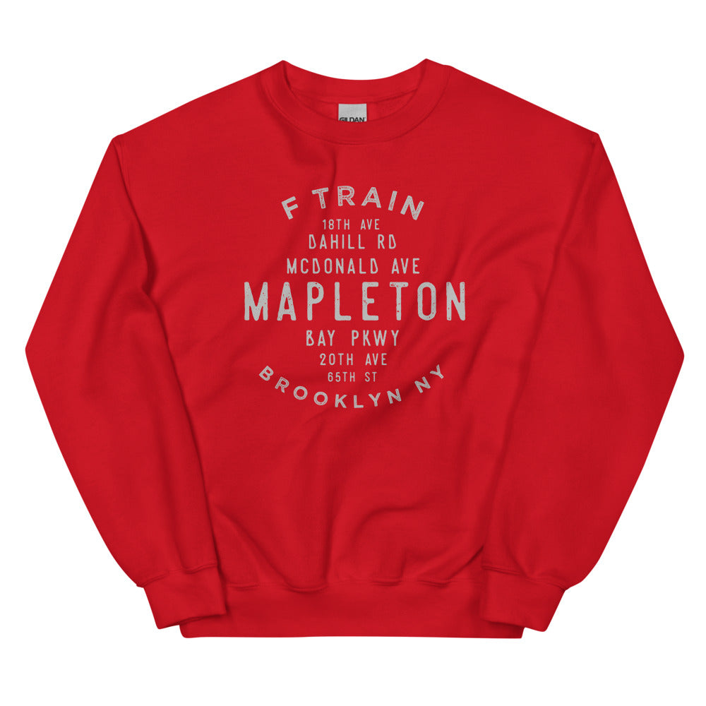 Mapleton Brooklyn NYC Adult Sweatshirt