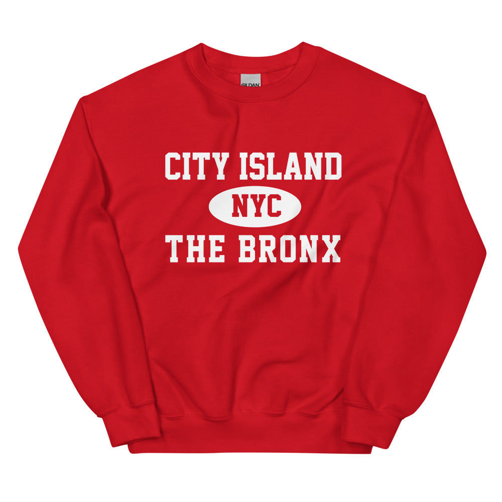 City Island Bronx NYC Adult Unisex Sweatshirt