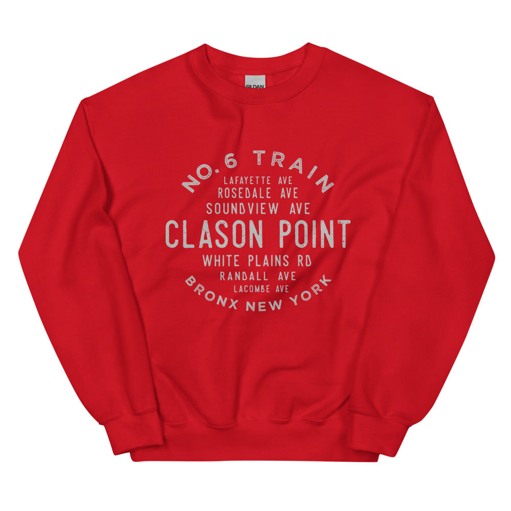 Clason Point Bronx NYC Adult Sweatshirt