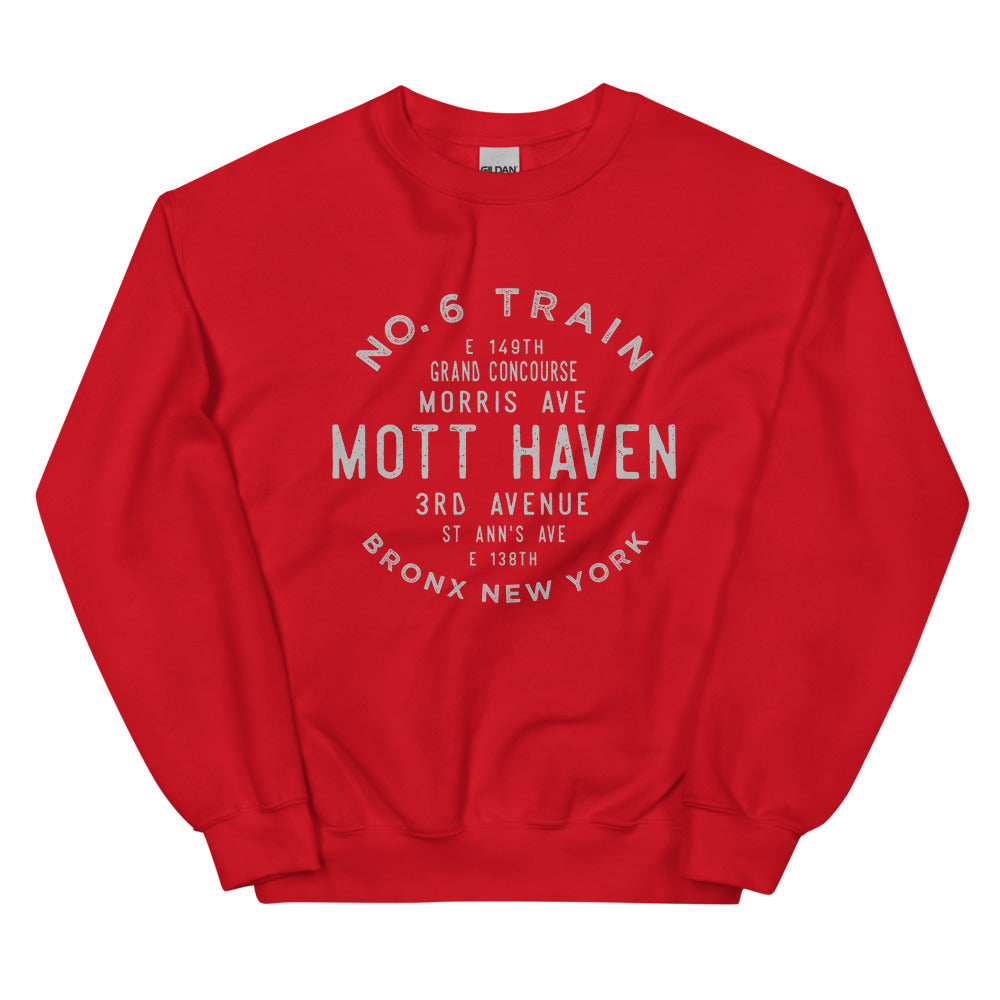 Mott Haven Bronx NYC Adult Sweatshirt
