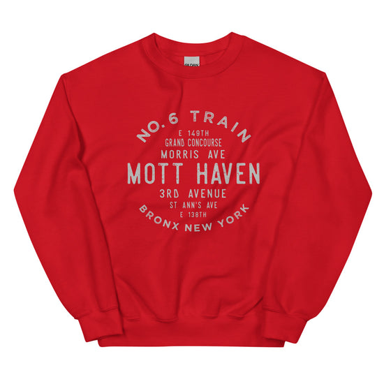 Mott Haven Bronx NYC Adult Sweatshirt