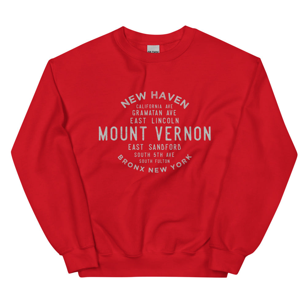 Mount Vernon Bronx NYC Adult Sweatshirt