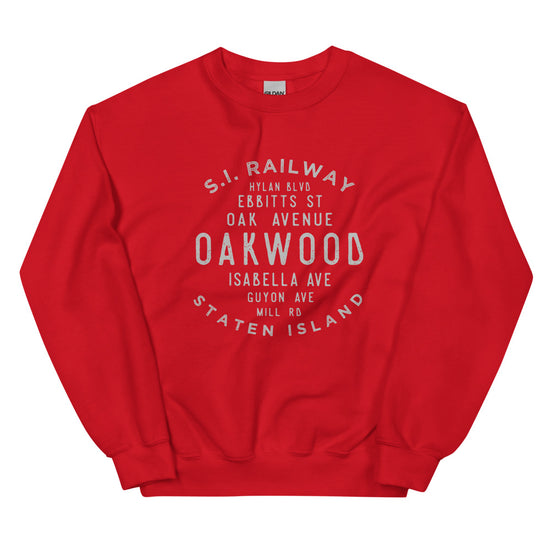Oakwood Staten Island NYC Adult Sweatshirt