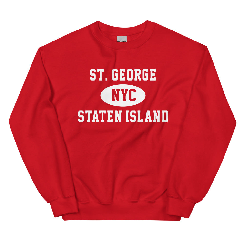 St. George Staten Island NYC Adult Unisex Sweatshirt