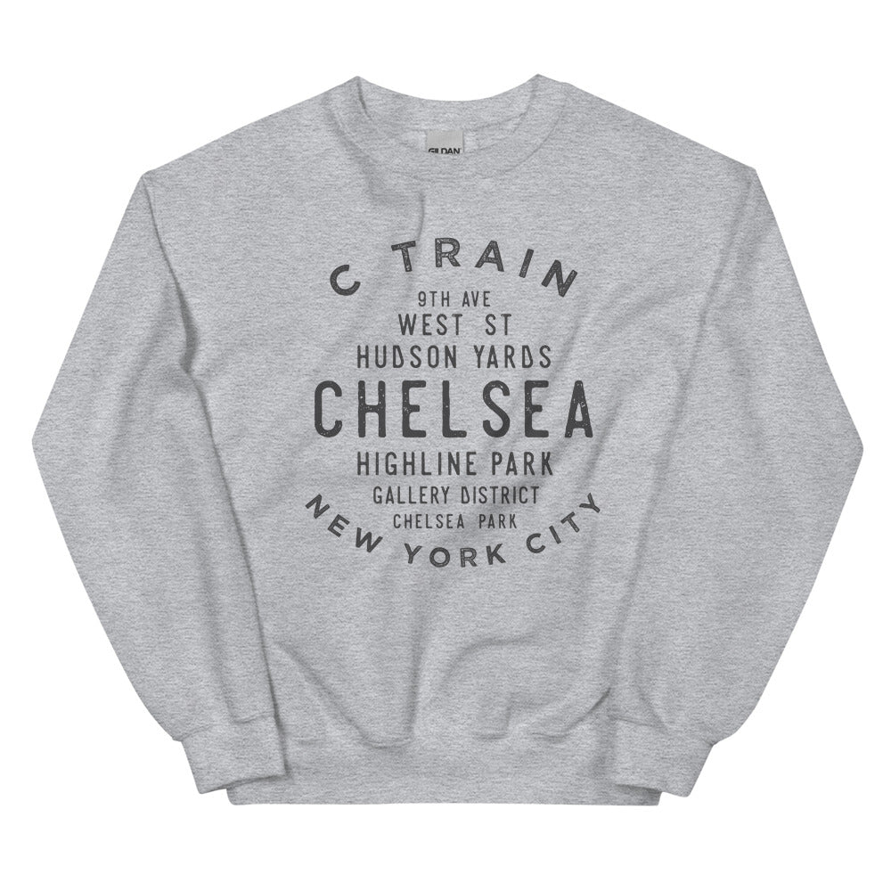 Chelsea Manhattan NYC Adult Sweatshirt