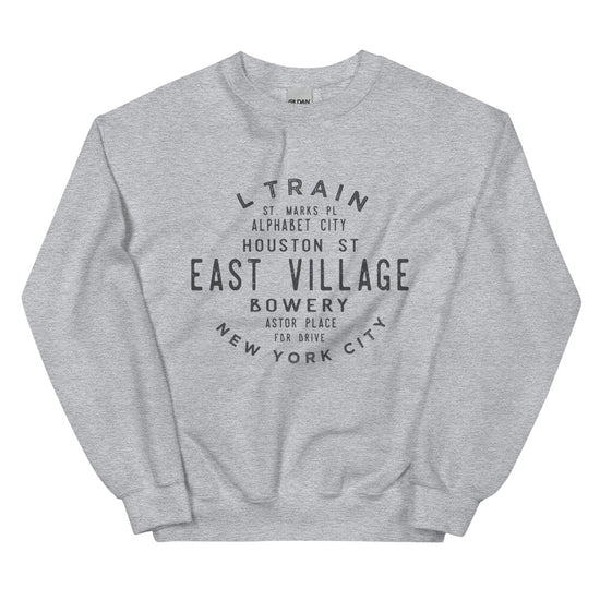 East Village Manhattan NYC Adult Sweatshirt