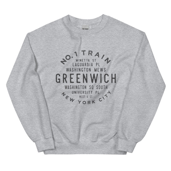 Greenwich Village Manhattan NYC Adult Sweatshirt