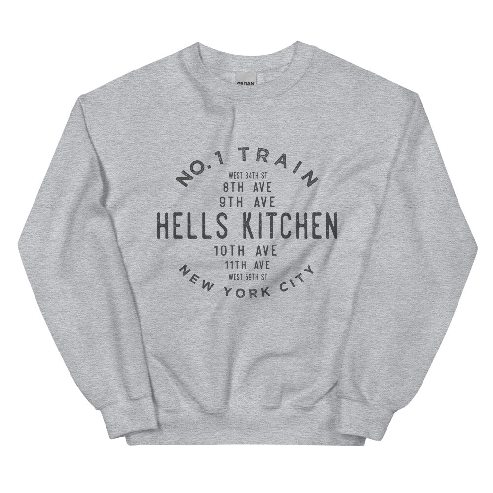 Hells Kitchen Manhattan NYC Adult Sweatshirt