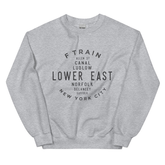 Lower East Manhattan NYC Adult Sweatshirt