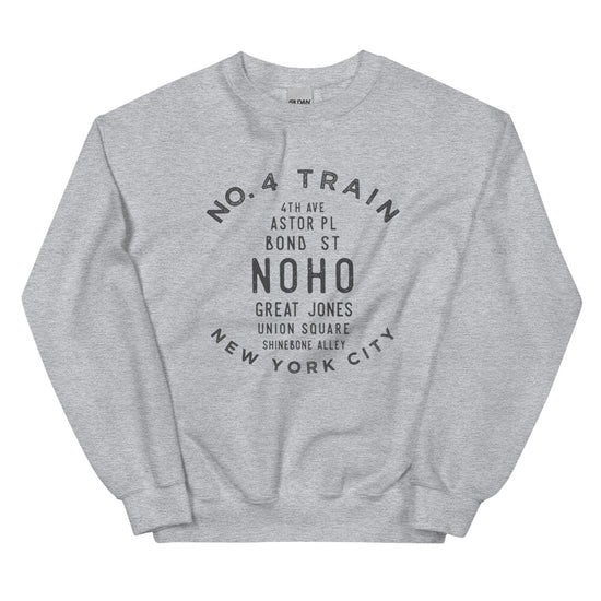 Noho Manhattan NYC Adult Sweatshirt