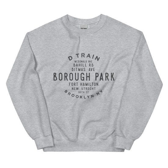 Borough Park Brooklyn NYC Adult Sweatshirt