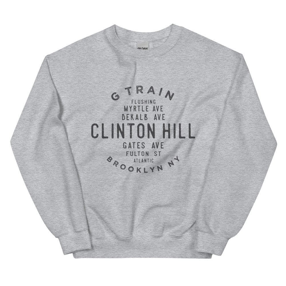 Clinton Hill Brooklyn NYC Adult Sweatshirt