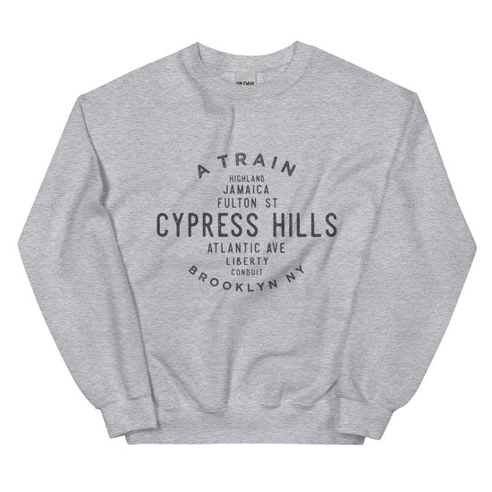 Cypress Hills Brooklyn NYC Adult Sweatshirt