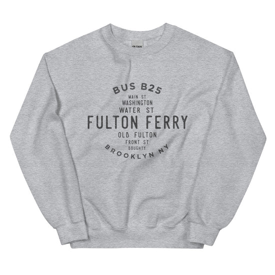 Fulton Ferry Brooklyn NYC Adult Sweatshirt
