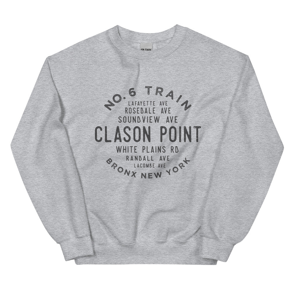 Clason Point Bronx NYC Adult Sweatshirt