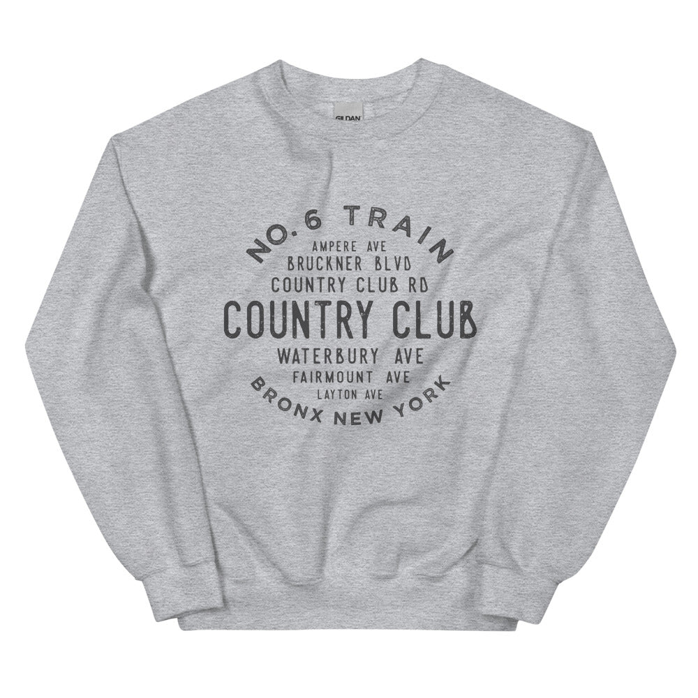 Country Club Bronx NYC Adult Sweatshirt