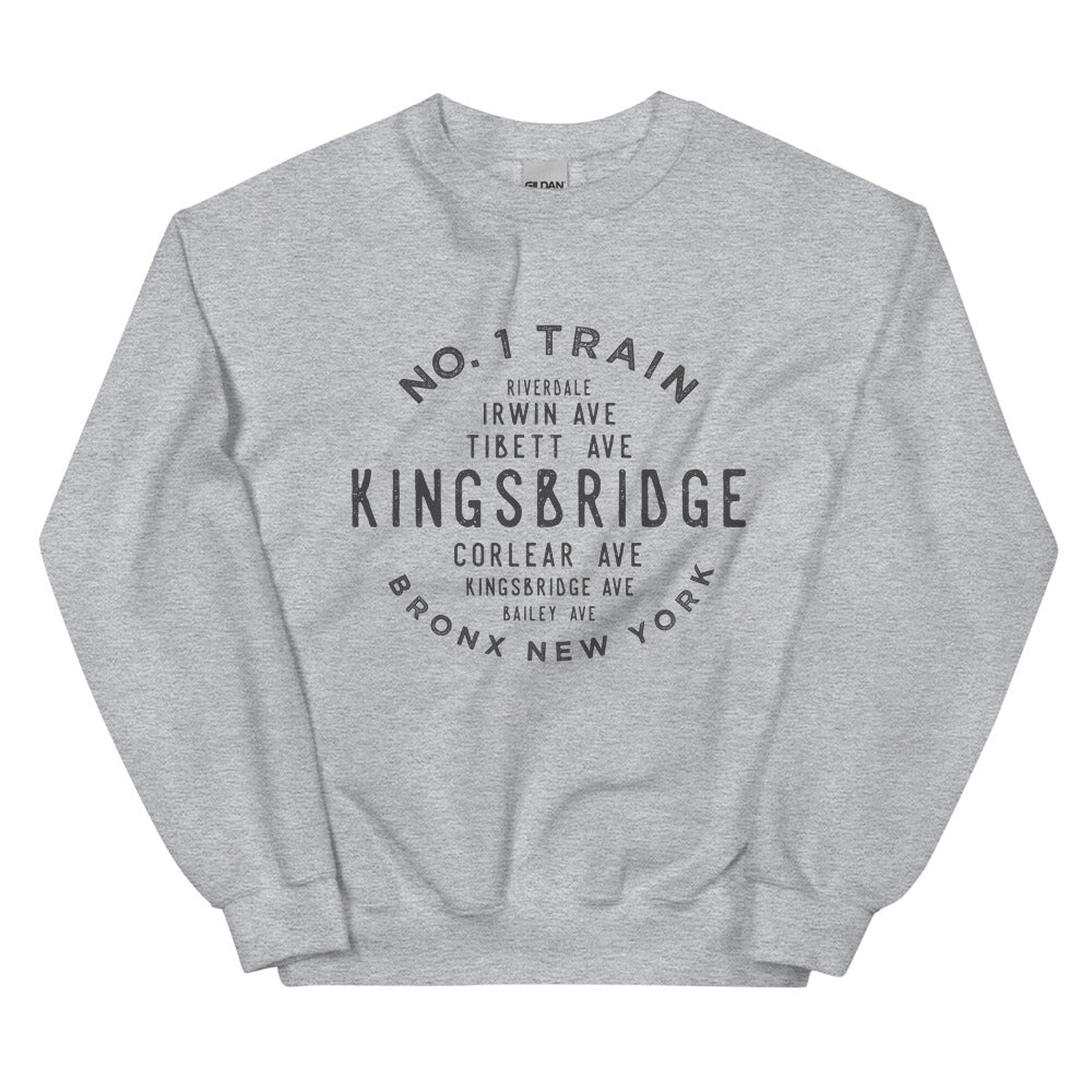 Kingsbridge Bronx NYC Adult Sweatshirt