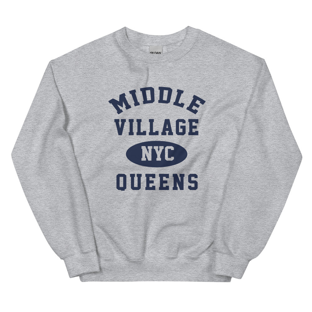 Middle Village Queens NYC Adult Unisex Sweatshirt