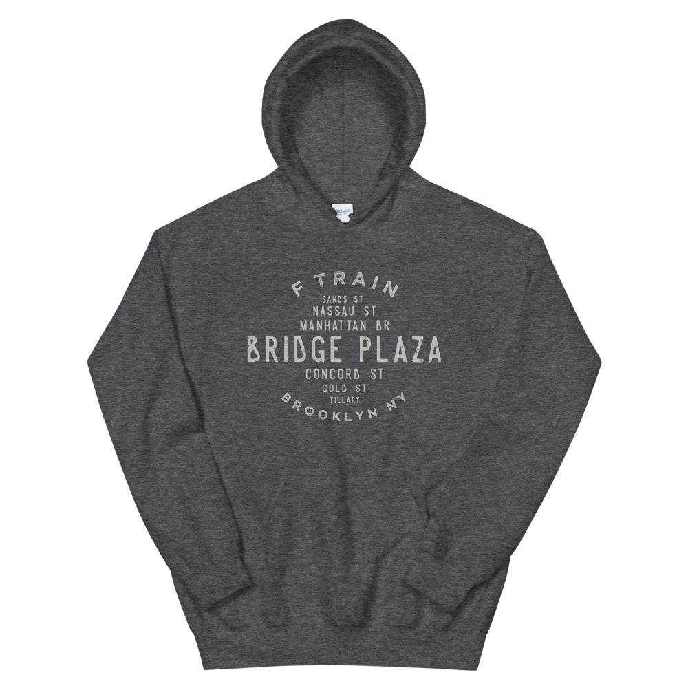 Bridge Plaza Brooklyn NYC Adult Hoodie