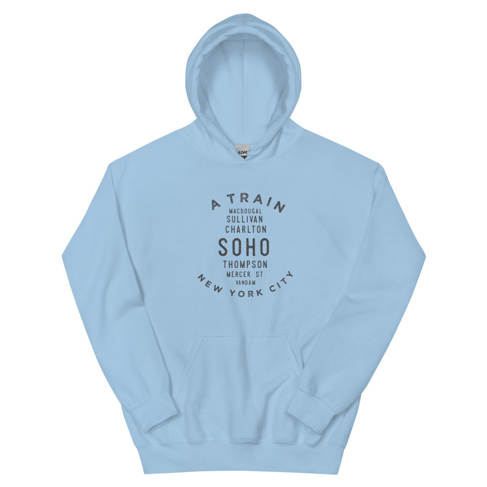 Soho Manhattan NYC Adult Hoodie