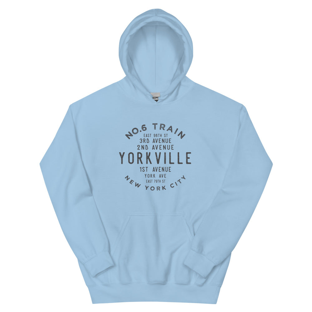Yorkville Manhattan NYC Adult Hoodie