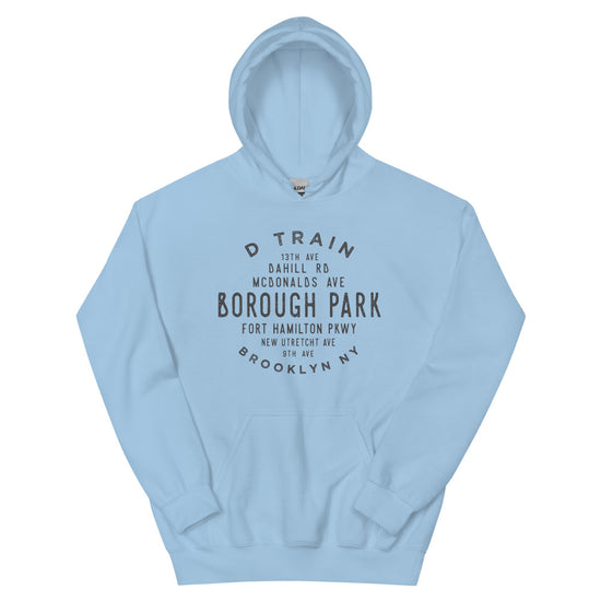 Borough Park Brooklyn NYC Adult Hoodie