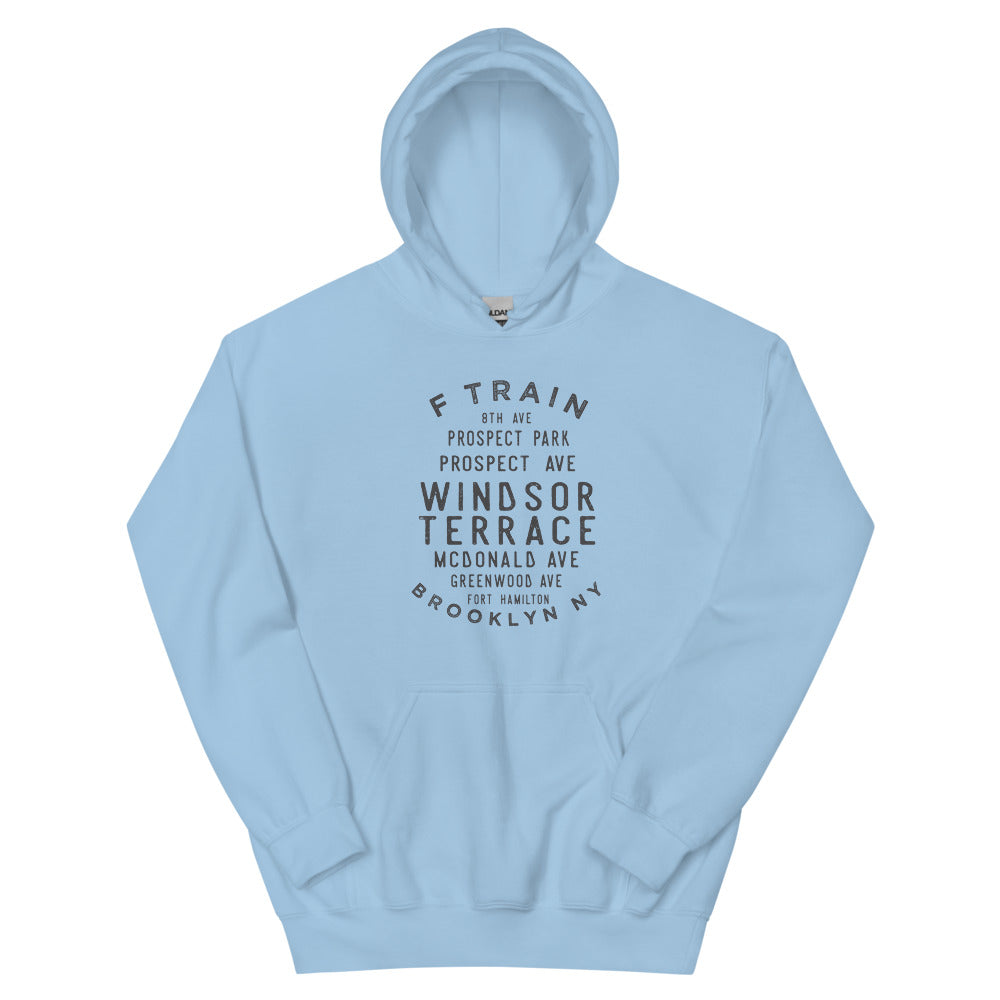 Windsor Terrace Brooklyn NYC Adult Hoodie