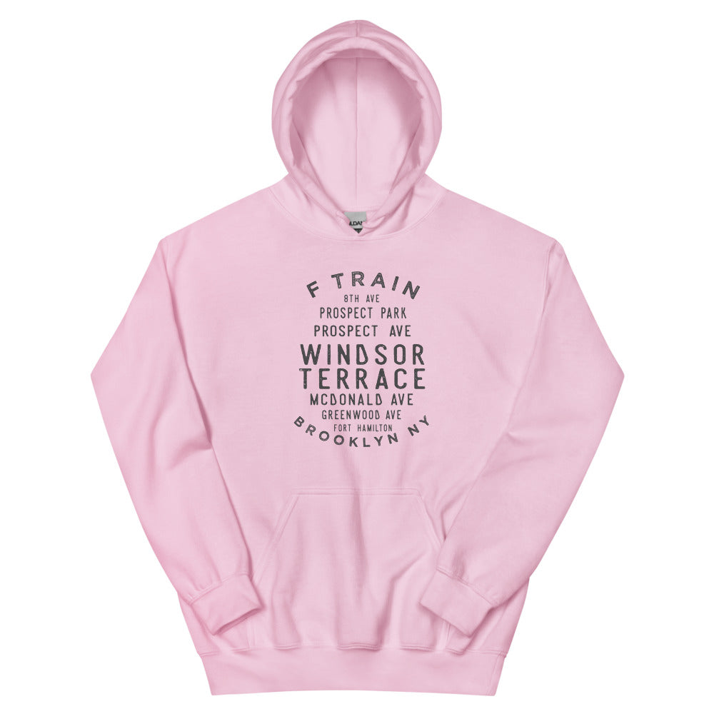 Windsor Terrace Brooklyn NYC Adult Hoodie