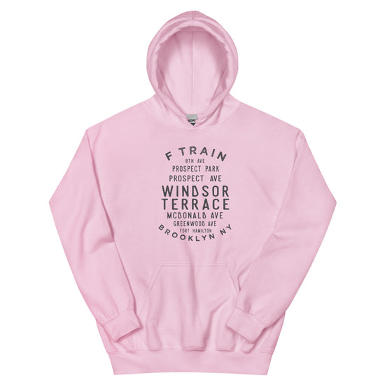 Windsor Terrace Brooklyn NYC Adult Hoodie