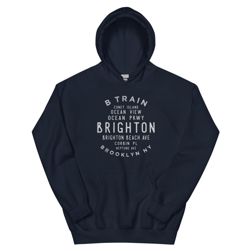 Brighton Beach Brooklyn NYC Adult Hoodie