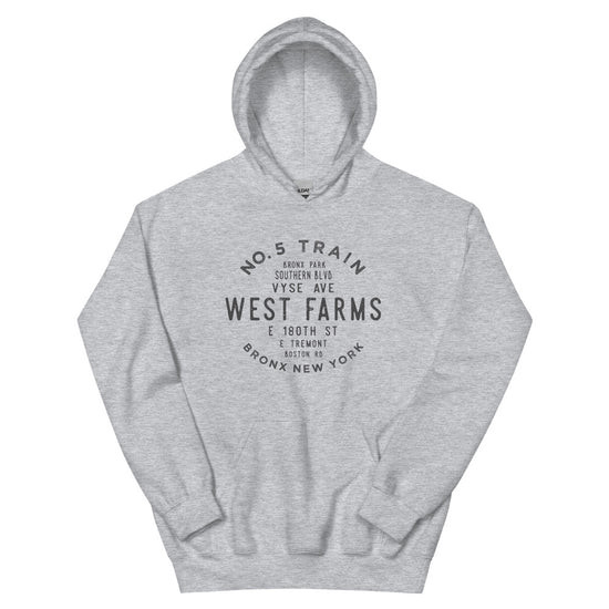 West Farms Bronx NYC Adult Hoodie