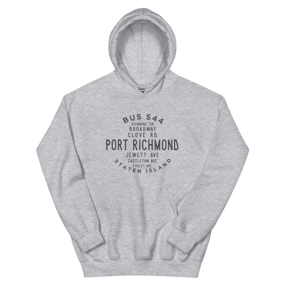 Port Richmond Staten Island NYC Adult Hoodie