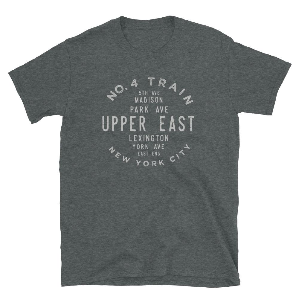 Upper East Manhattan Unisex Grid Tee - Vivant Garde